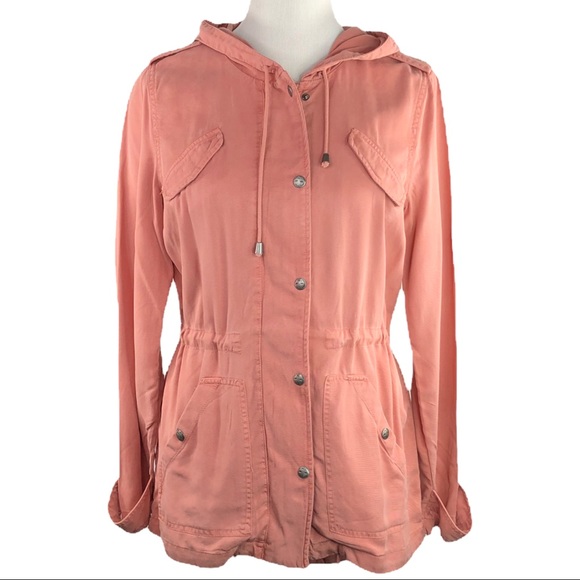 🆕 Max Jeans Rosette Utility Jacket - Picture 1 of 8